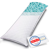 1 MIDDLE ONE memory foam insert shows flexible support for full body alignment