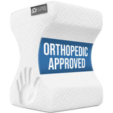 5 STARS UNITED knee pillow between knees for side sleepers relieves hip pressure.