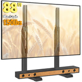 5Rcom table top TV stand compatible with 35β88 inch TVs for secure viewing.