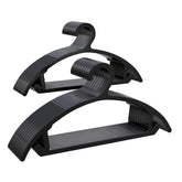 ABHENG 50 pack hangers with non slip grip protects delicate fabrics