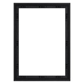 Abtgt 18x24 canvas floating frame front view with slim black profile for elegant displays.