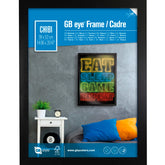 ABYSTYLE GB Eye frame front view shows black wood finish for photo displays.