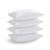 Acanva bed pillow pack opening reveals a four-pack for shared use.