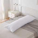 Acanva fluffy bed insert in white provides plush full-body support