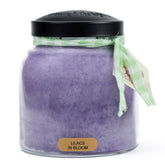 A Cheerful Giver Lilacs in Bloom jar candle with lilacs in bloom; enhances mood and fragrance.