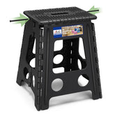 ACKO folding step stool 16-inch in closed position for compact storage.