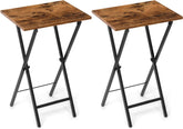 Acovy TV Tray Table setup demonstrates a sturdy, portable surface for meals or work.