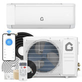 ActiveTrail 12K BTU mini split front view for efficient room cooling and heating.