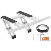 ADKLLA no-drill AC window bracket installation showing quick, damage-free setup.