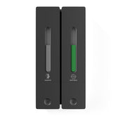 Aeakey two-chamber wall-mounted shampoo and conditioner dispenser for easy refills and organized showers.