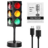 Aekops 11-inch traffic light lamp base shown with durable, stylish housing for desk decor