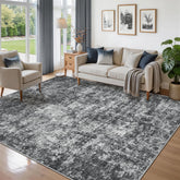Aelenmu 5x7 rug with abstract soft texture for cozy living rooms.