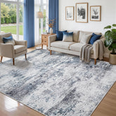 Aelenmu abstract tumble pattern rug adds modern style to any room.
