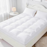 Aemicion Queen Topper cloud-soft texture for luxurious nightly comfort.