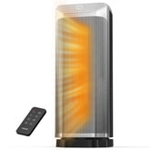 AEOCKY 1500W metal tower space heater with rapid warmth.