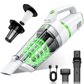 AHNR handheld vacuum showing strong suction power for quick cleanups