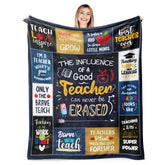 AICLIV teacher gift blanket wrapped for a warm, thoughtful surprise