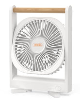AIERVEN magnetic cruise fan base clings to metal surfaces for flexible cabin cooling.