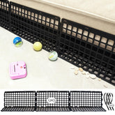 Aifong under-couch blocker 12-piece set blocks gaps under furniture and helps keep pets out.