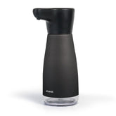 AIKE AK1337 magnetic charging dispenser with a sleek black anti-fingerprint finish for a clean look.