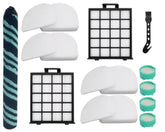 Aimery AZ4002 filter kit for Shark Power Detect uprights, easy replacement.
