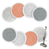 AIR U+ white soft-touch pad on mop head for delicate cork floors