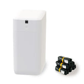 Airdeer automatic trash can with self-sealing action for clean waste disposal.