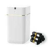 Airdeer smart trash can lid opening for hands-free disposal.