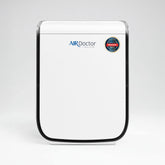AirDoctor AD2000 front view showing compact purifier for bedrooms and small rooms