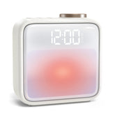 AirIVO alarm clock night light with 6 scenes for gradual wake and cozy ambience.