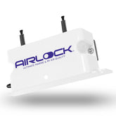 Airlock One compact design fits boats and RVs with unobtrusive odor control.