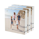 AITEE 4x4 acrylic frames front view for crisp desktop display