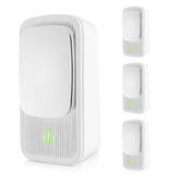 AKHQVC plug-in air purifier at outlet delivering quick, continuous air refresh.
