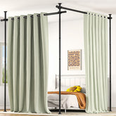 AKTOP room divider extended-height setup for flexible living spaces.