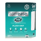Aller-Ease CleanBoost Plush Knit Mattress Protector waterproof cover protects your mattress against spills
