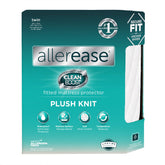 Aller-Ease CleanBoost waterproof mattress protector shields against spills for a cleaner bed.