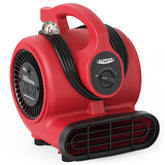 ALORAIR 600 CFM air mover front view, compact and powerful.