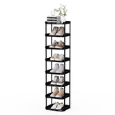 Altdnmaf 8-tier vertical shoe rack for organized storage in tight spaces.