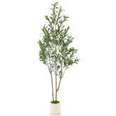 Alupssuc 5ft olive-tree trunk close-up shows realistic texture for elegant spaces.