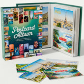 Alvorn postcard album cover displays a stylish memory binder for organized 4x6 storage.
