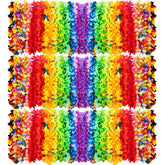 Amazing Time Hawaiian Lei colorful bulk pack for vibrant luau decorations