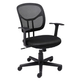 Amazon Basics breathable mesh back chair promoting airflow during long work sessions
