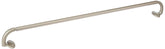 Amazon Basics curtain rod with nickel wraparound ends, ideal for full window coverage and light control.