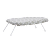 Amazon Basics foldable tabletop ironing board with folding legs for space-saving ironing