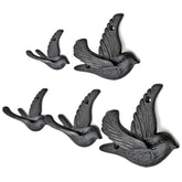Ambipolar Flying Bird iron hook wall mount in classic style for durable entryway organization