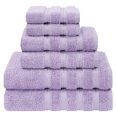 American Soft Linen Luxury 6-piece towel set bath towels 27x54, plush and absorbent