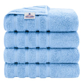 American Soft Linen luxury four-piece towel set, soft and absorbent for daily use.