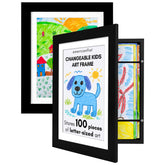 Americanflat My Mini Masterpiece: magnetic door frame enabling easy art swaps and display.