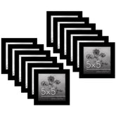 Americanflat Signature Collection 5x5 frame with polished plexiglass for a sleek wall display.