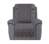 Ameritex waterproof nonslip recliner cover guards furniture against spills while staying in place.